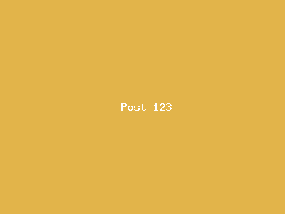 Post number 123