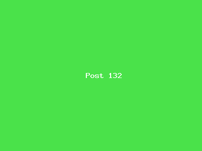 Post number 132