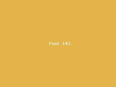 Post number 143