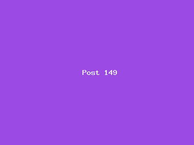 Post number 149
