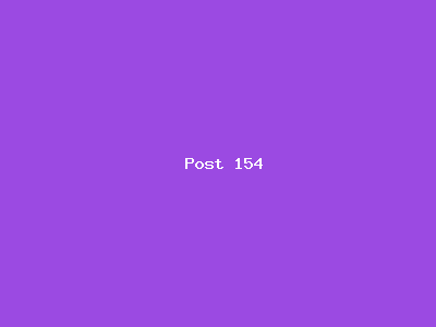 Post number 154