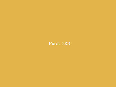 Post number 203