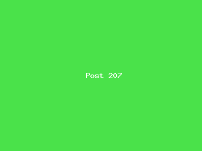 Post number 207