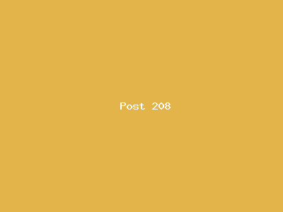 Post number 208