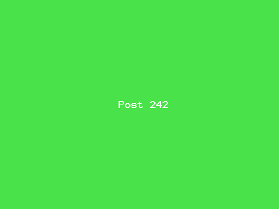 Post number 242