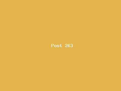 Post number 263