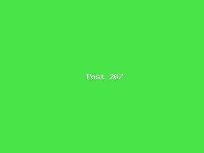 Post number 267