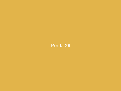 Post number 28
