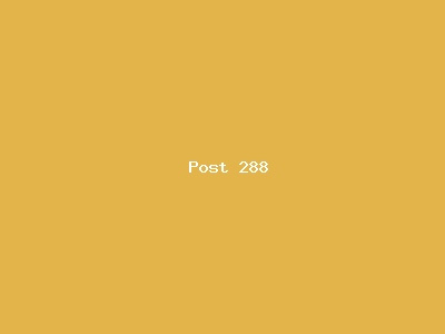 Post number 288
