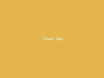 Post number 308
