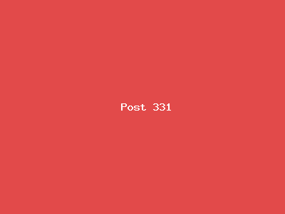 Post number 331
