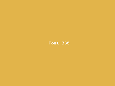 Post number 338