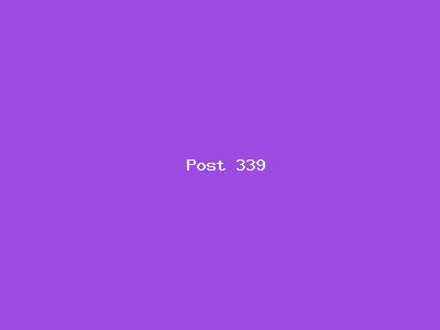 Post number 339