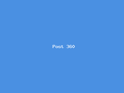 Post number 360