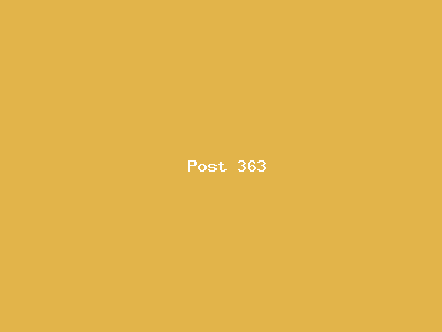 Post number 363