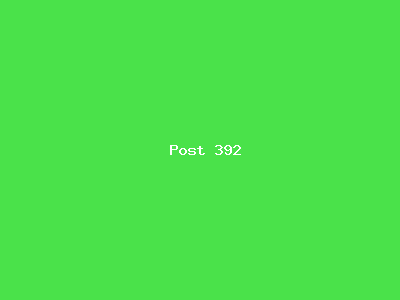 Post number 392