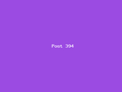 Post number 394