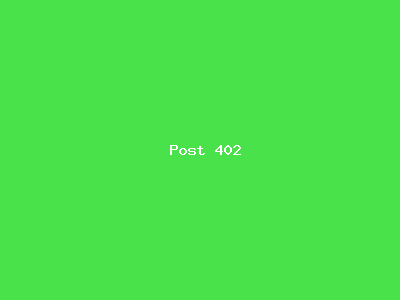 Post number 402