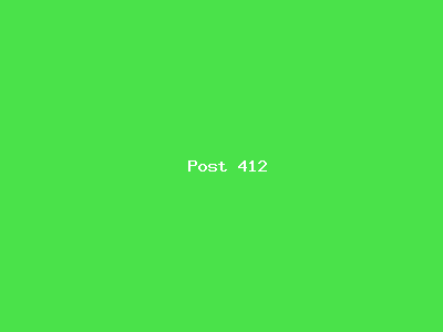 Post number 412