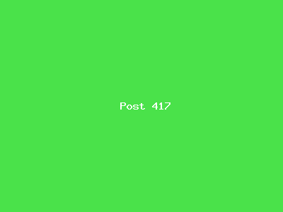 Post number 417