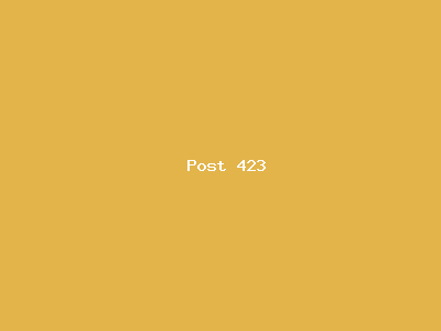Post number 423