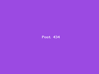 Post number 434