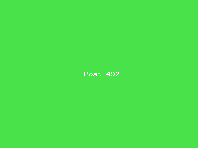 Post number 492