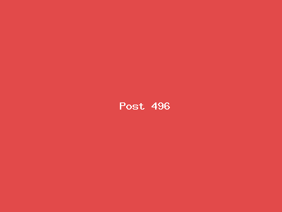 Post number 496