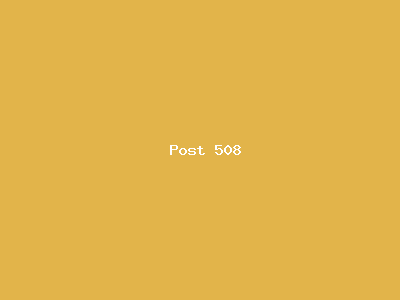 Post number 508