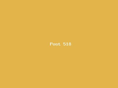 Post number 518