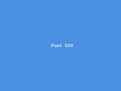 Post number 520