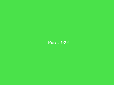 Post number 522