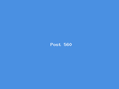 Post number 560