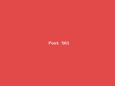 Post number 561