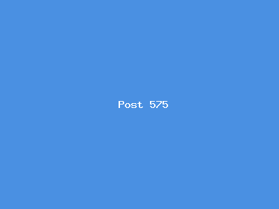 Post number 575