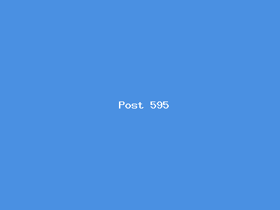 Post number 595