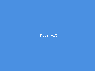 Post number 615