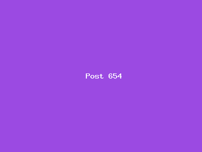 Post number 654