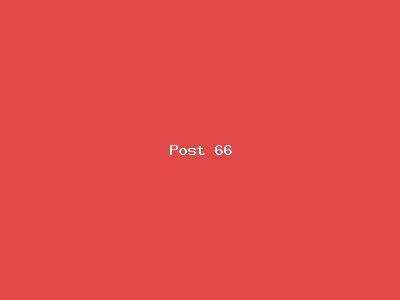 Post number 66