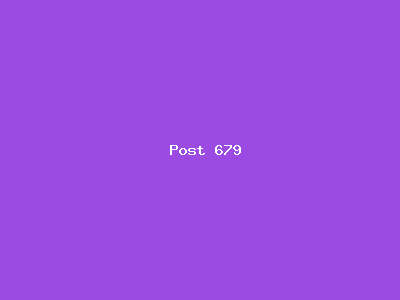Post number 679