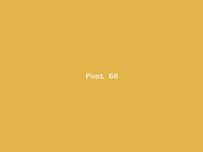 Post number 68
