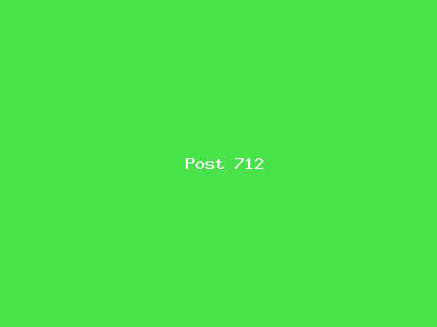 Post number 712
