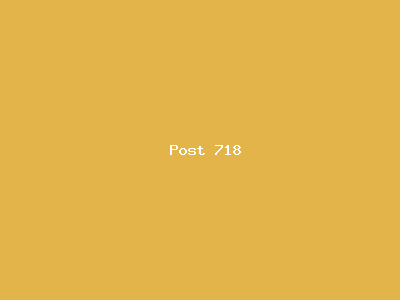 Post number 718