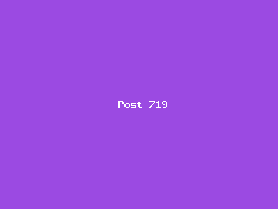 Post number 719
