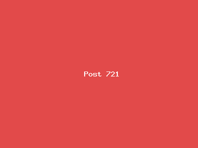 Post number 721