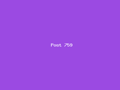Post number 759