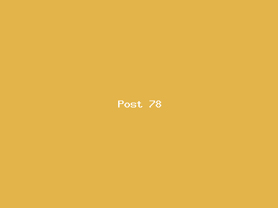 Post number 78