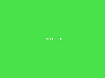 Post number 792