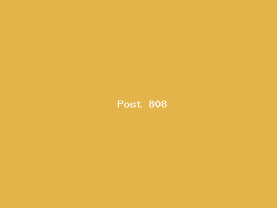 Post number 808