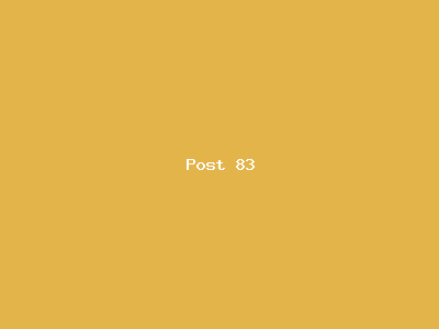 Post number 83